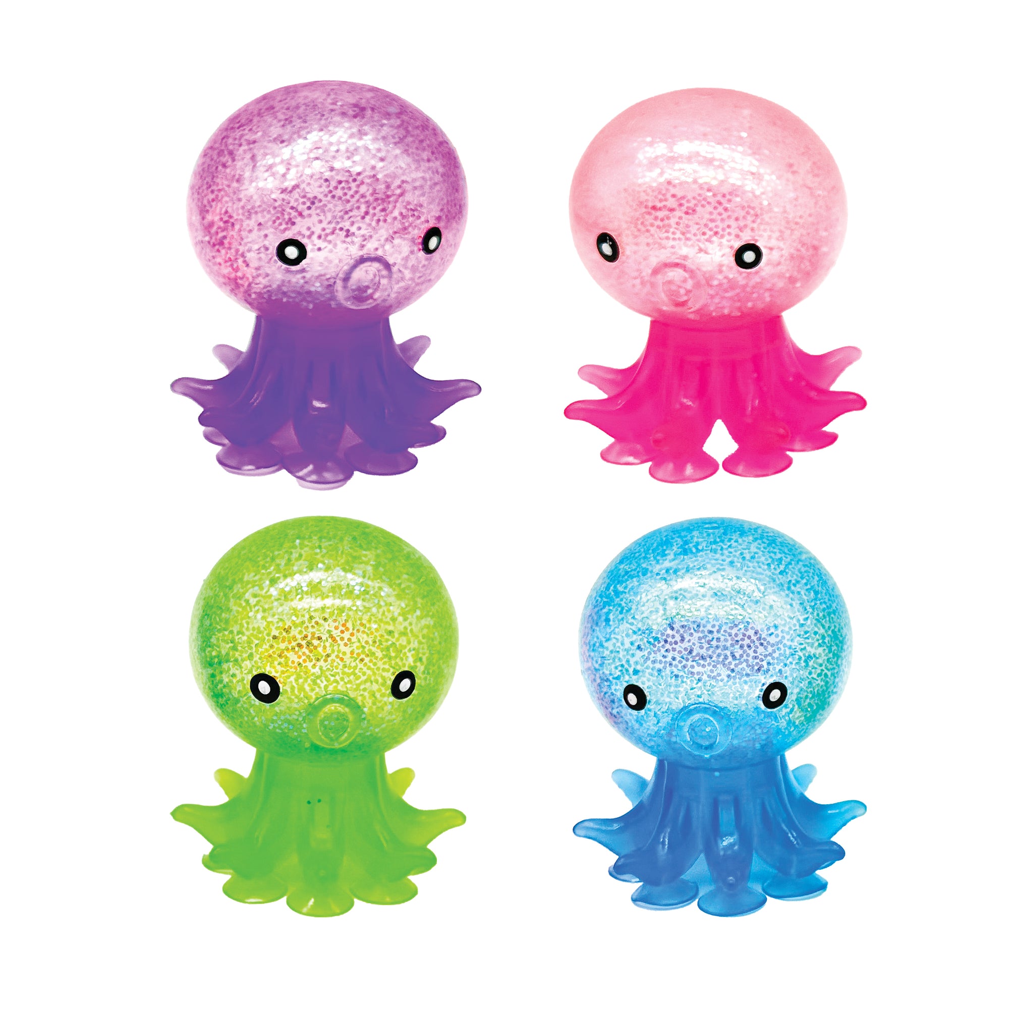 Octopus Sucker Toys  - 12 per Display